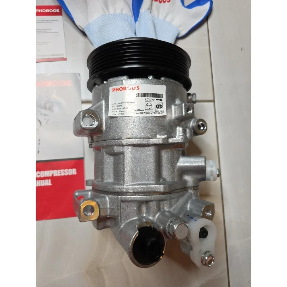 PHOBOOS A/C Compressor with Clutch Compatible with Toyota Corolla 2014-2022 L4 1